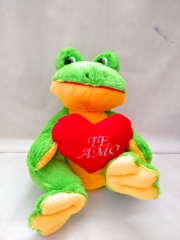 sapo grande com coracao